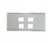 Peerless WSP716-GS WSP716-GS 16" Triple Metal Stud Wall Plate