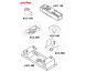 Peerless ACC852S Cord Wrap in 2&apos; Sections - silver