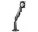 Chief KCV110S Height-Adjustable Single Swing Arm LCD Desk Mount in Silver