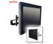 Peerless PLA50-UNLP-GS HG Series Universal Articulating Wall Arm for 32"- 50" Plasma and LCD Screens-high gloss silver