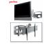 Peerless PLAV60-UNL Universal Articulating Arm with Vertical Adjustment for 37"-60" Flat Panel Screens - black