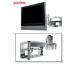 Peerless PLAV60 Articulating Arm with Vertical Adjustment for 37"-60" Flat Panel Screens (Mount Only) - black