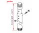 Peerless ADJ1012 Adjustable Extension Column