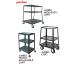 Peerless JCT-P1642E Adjustable Height Multi-Purpose Cart