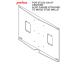 Peerless OP-WSP425 OSHPD 16" centers external wall support plate with knockout panels